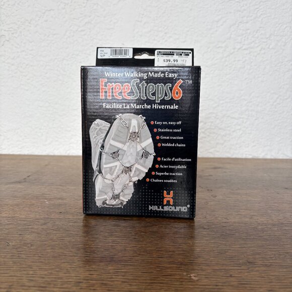 NWT Free Steps 6 Boot Snow Grips | Winter Activity Footwear | Ice and Snow Shoes - Picture 1 of 7